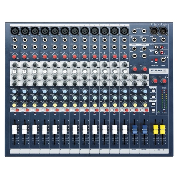 Бюджетний мікшерний пульт Soundcraft EPM12