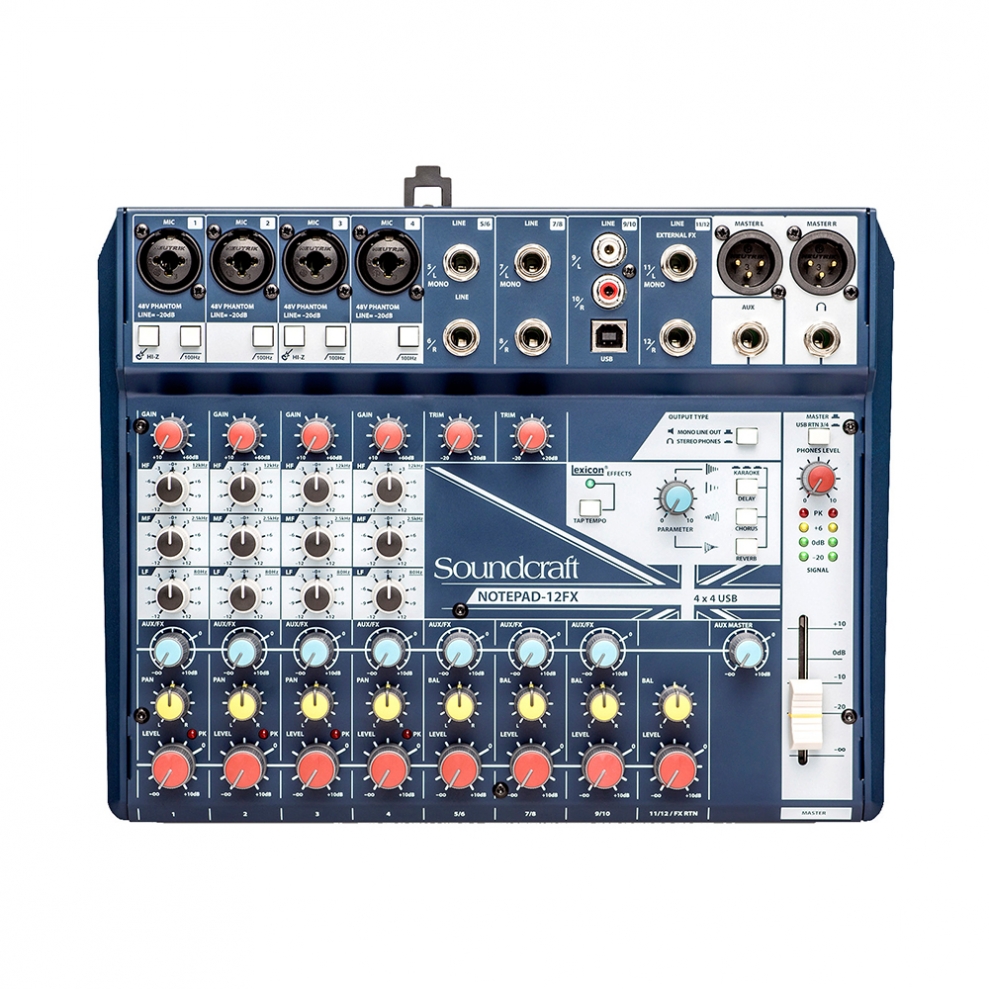 Мікшерний пульт Soundcraft Notepad 12FX