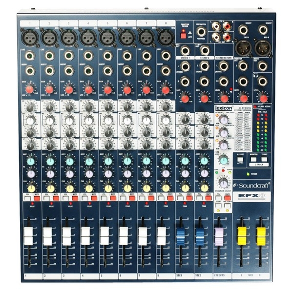 Мікшерний пульт з процесором ефектів Soundcraft EFX8