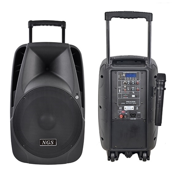 Автономная активная акустическая система NGS PMQ10AH-V1BP-BT 10``, 100Вт